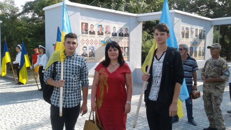 Vidkryttya «Aleyi heroyiv Ukrayiny»