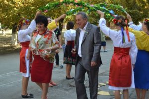 Pershyy urok v DNZ KHVPKU: «Ukrayina yedyna krayina»