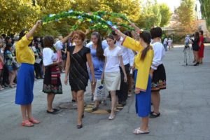 Pershyy urok v DNZ KHVPKU: «Ukrayina yedyna krayina»
