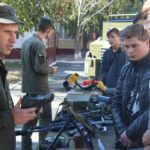 Ekskursiya do viysʹkovoyi chastyny 3056 Natsionalʹnoyi Hvardiyi Ukrayiny