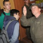 Ekskursiya do viysʹkovoyi chastyny 3056 Natsionalʹnoyi Hvardiyi Ukrayiny