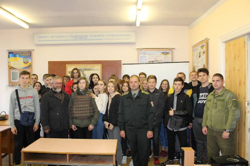 Zustrich z predstavnykamy Natsionalʹnoyi hvardiyi Ukrayiny