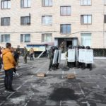 Ekskursiya u viysʹkovu chastynu Natsionalʹnoyi hvardiyi Ukrayiny