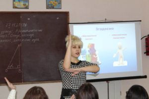 Pokazovyy urok z alhebry
