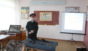 Vidkrytyy urok z predmetu «Zakhyst Vitchyzny»