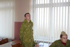 Vidkrytyy urok z predmetu «Zakhyst Vitchyzny»