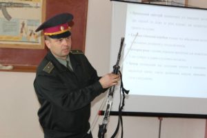 Vidkrytyy urok z predmetu «Zakhyst Vitchyzny»