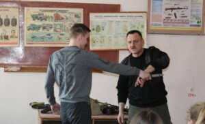 Urok muzhnosti dlya maybutnikh zakhysnykiv Ukrayiny!