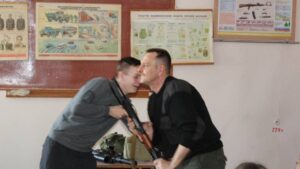 Urok muzhnosti dlya maybutnikh zakhysnykiv Ukrayiny!